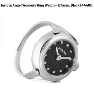 Invicta Angel Women_s Ring Watch - 17.5mm, Black