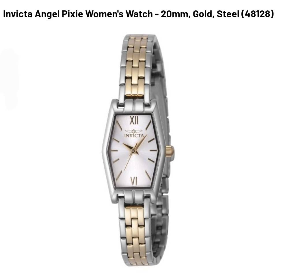 Invicta Angel Pixie Women_s Watch - 20mm, Gold, Steel