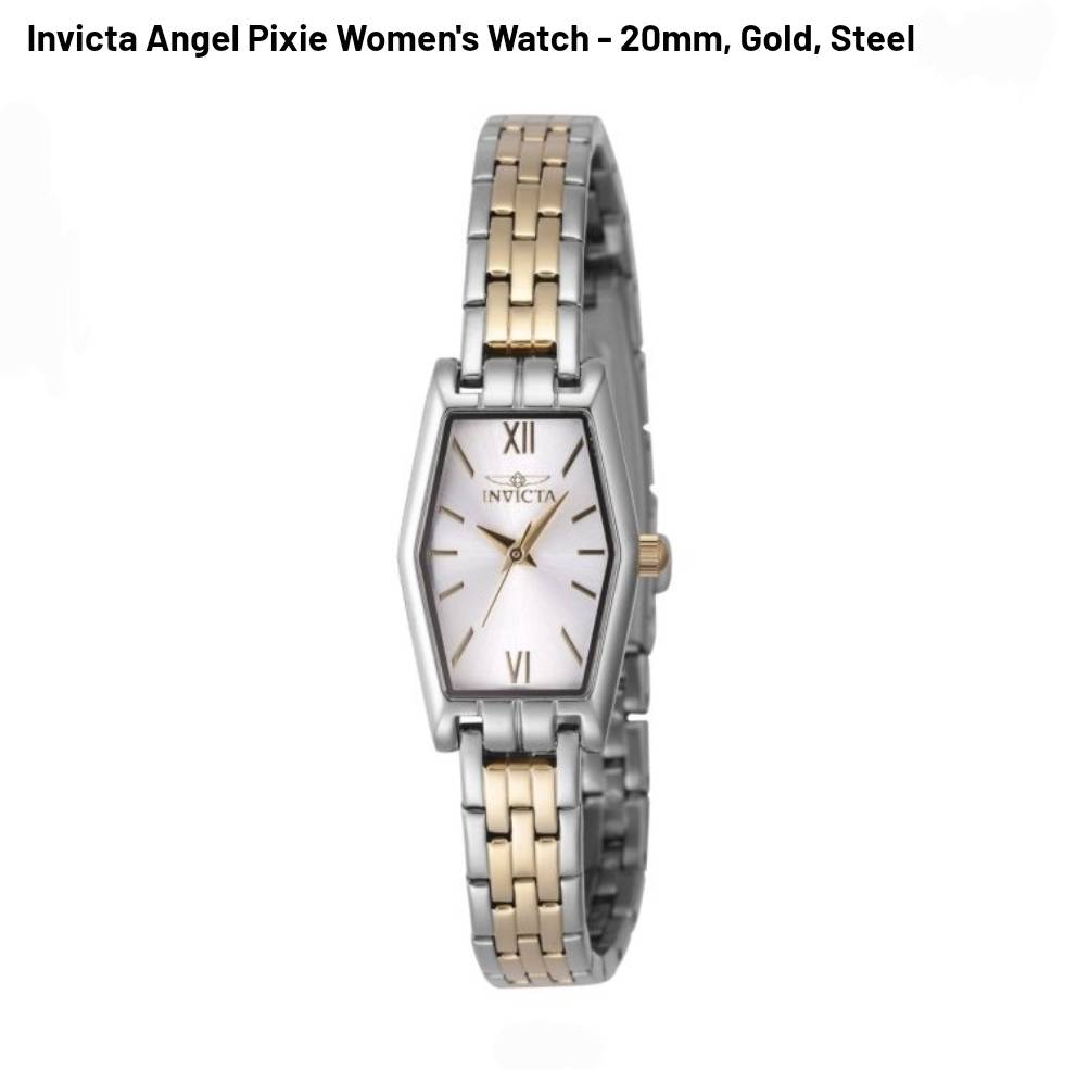 Invicta Angel Pixie Women_s Watch - 20mm, Gold, Steel - Image 2