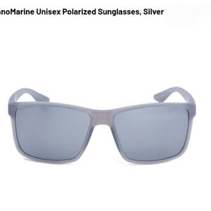 TechnoMarine Unisex Polarized Sunglasses, Silver