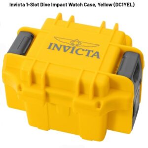 Invicta 1-Slot Dive Impact Watch Case, Yellow