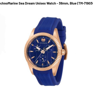 TechnoMarine Sea Dream Unisex Watch - 38mm, Blue