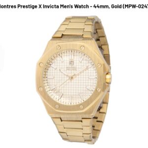 Montres Prestige X Invicta Men's Watch - 44mm, Gold (MPW-0247)