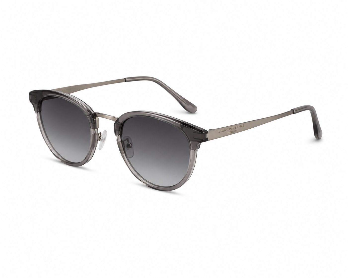 Carolina Lemke Berlin Eyewear - Peeps Transparent, Taupe + Free Luxury Premium Case (CL9200-06)