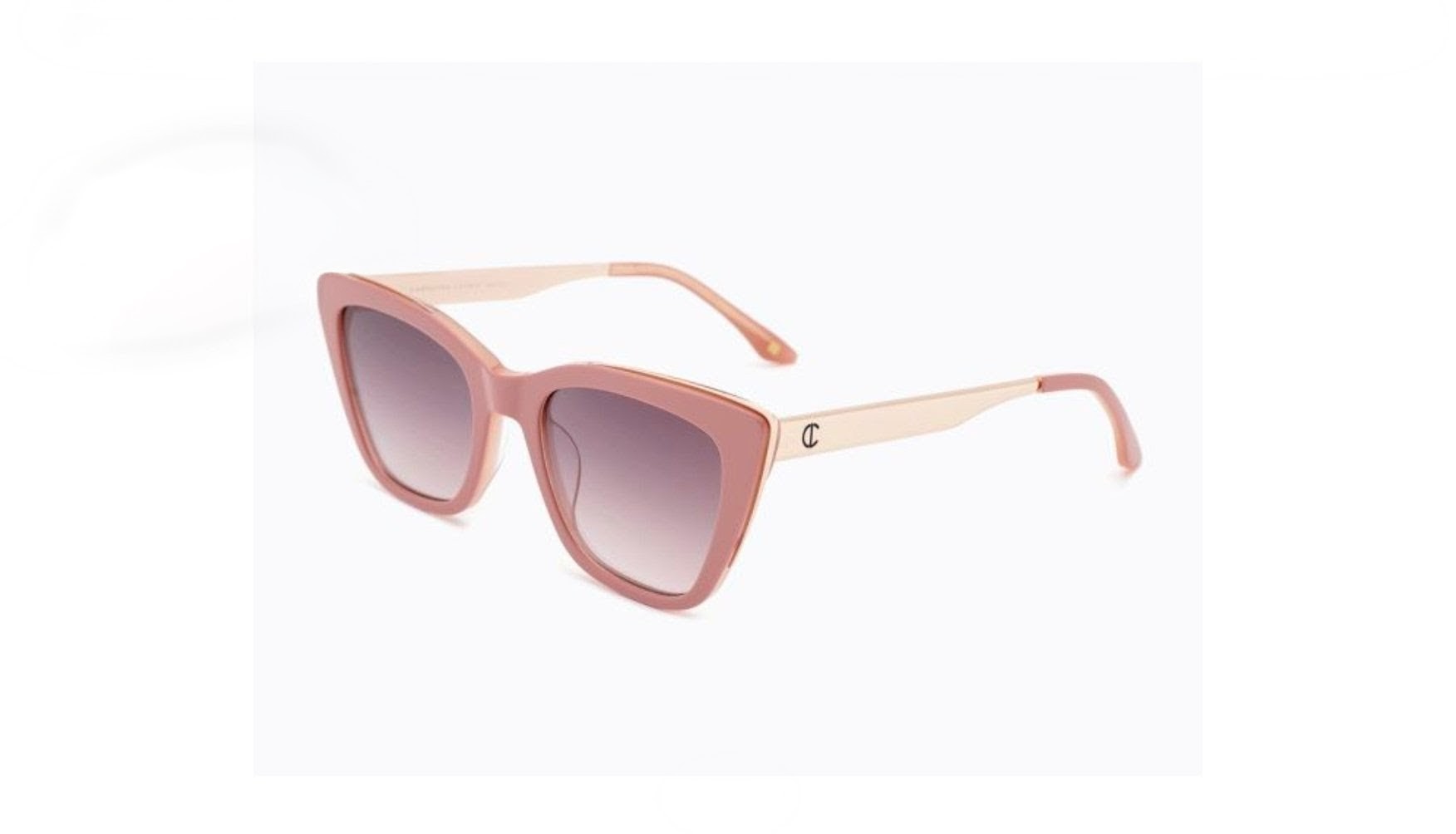 Carolina Lemke Berlin Eyewear - Tallya Brown, Milky, Light, Nude + Free Luxury Premium Case (CL9232-02)