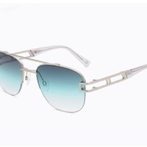 Carolina Lemke Berlin Eyewear - America Silver + Free Luxury Premium Case (CL3310-03)