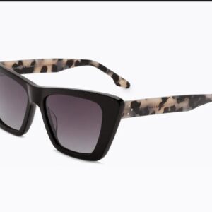 Carolina Lemke Berlin Eyewear - Lagoon Black, Shiny + Free Luxury Premium Case (CL9102-02)