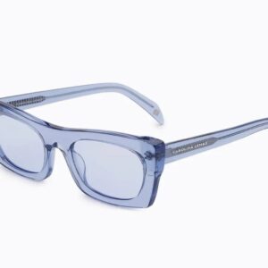 Carolina Lemke Berlin Eyewear - Film Blue, Transparent,Dark + Free Luxury Premium Case (CL9126-04)