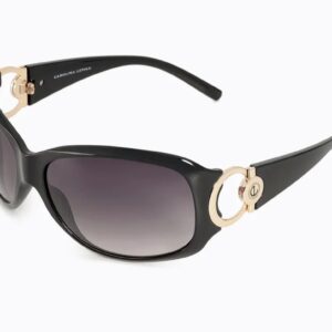 Carolina Lemke Berlin Eyewear - Marie Black, Shiny + Free Luxury Premium Case (CL3520-01)