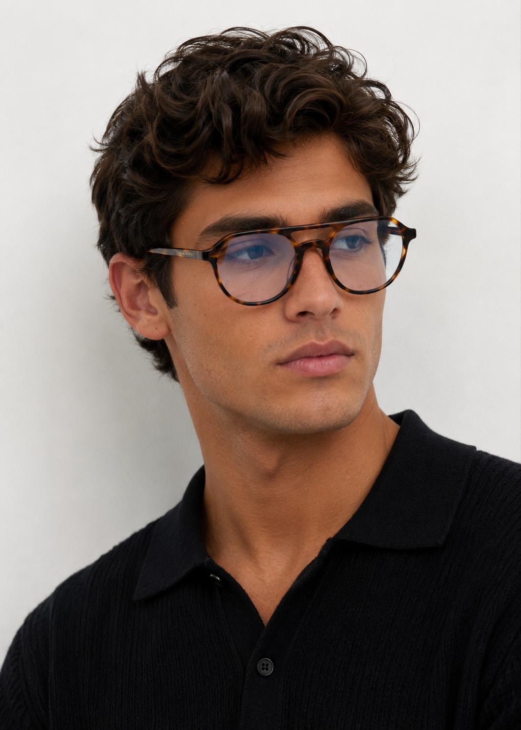 Carolina Lemke Berlin Eyewear - Calm Brown, Demi, Stripes + Free Luxury Premium Case (CL9152-02) - Image 3