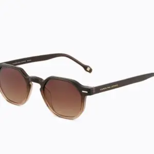 Carolina Lemke Berlin Eyewear - Kyson Brown, Ocean + Free Luxury Premium Case (CL9410-01)