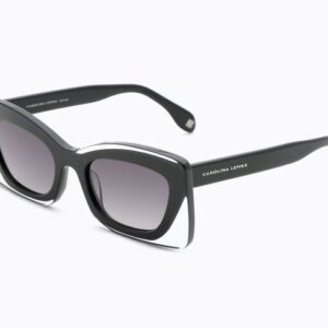 Carolina Lemke Berlin Eyewear - Dynamic Black, Shiny + Free Luxury Premium Case (CL9182